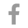Grey Facebook Icon